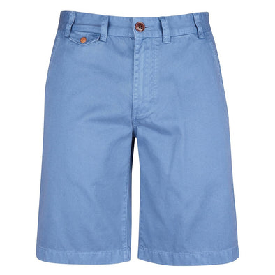 Barbour Neuston Twill Shorts In Force Blue
