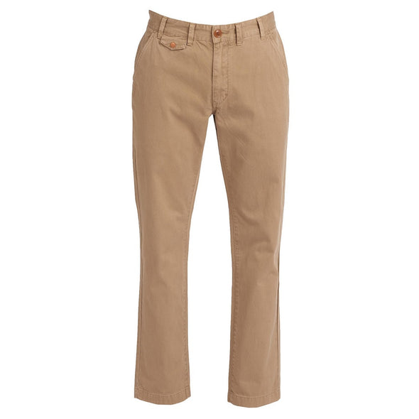 Barbour Neuston Twill Chinos In Stone Size 36