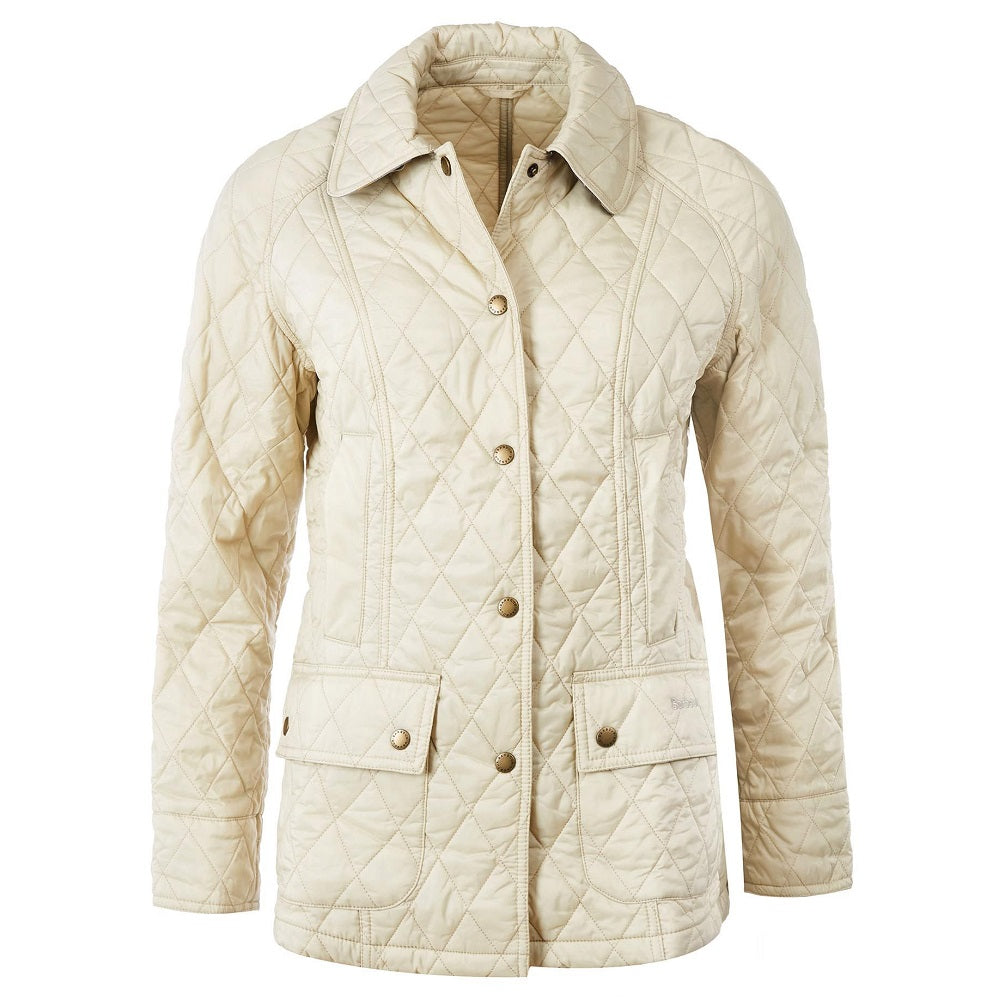 Barbour Summer Beadnell Quilted Jacket In Pearl Quilted Jacket product image with Barbour, Quilted
