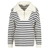 Barbour Kendra Sweatshirt In Cloud/Navy Stripe Size US10