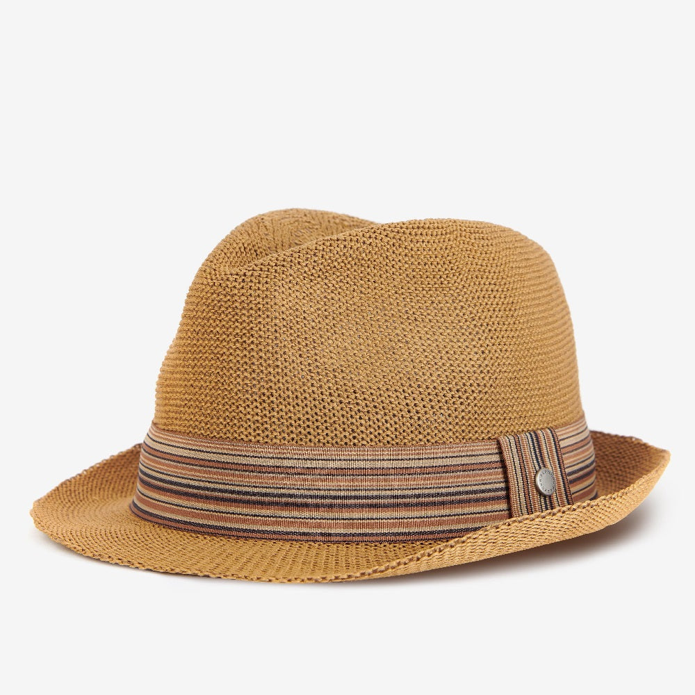 Barbour Belford Trilby In Dark Tan Trilby product image with Barbour