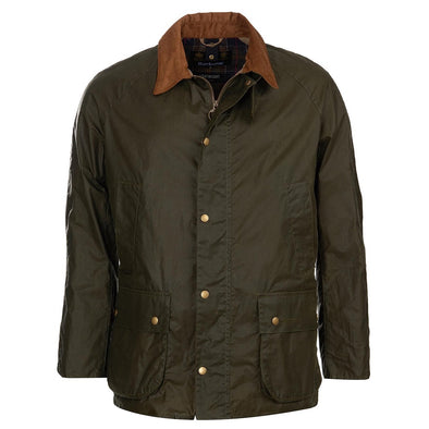 Barbour Lightweight Ashby Waxed Jacket In Archive Olive