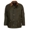 Barbour Lightweight Ashby Waxed Jacket In Archive Olive Size-M