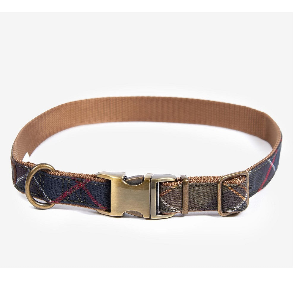 Barbour Tartan/Webbing Collar in Classic Tartan Size M product image with Barbour, Tartan, Classic
