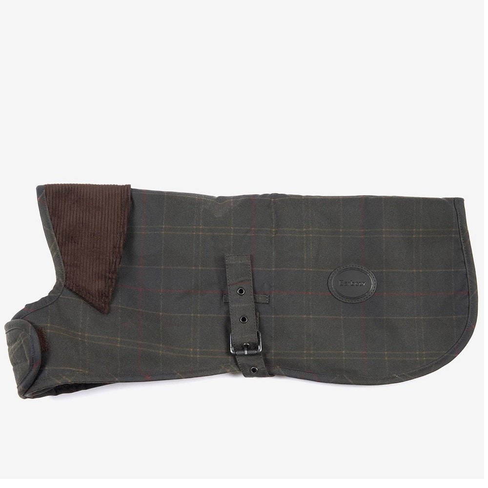Barbour Tartan Wax Dog Coat Classic Tartan Size L Dog Coat product image with Barbour, Tartan, Wax
