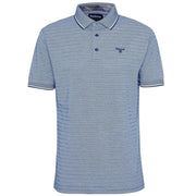 Barbour Men's Taverham Short-Sleeved Polo Shirt In Midnight Polo Shirt product image with Barbour