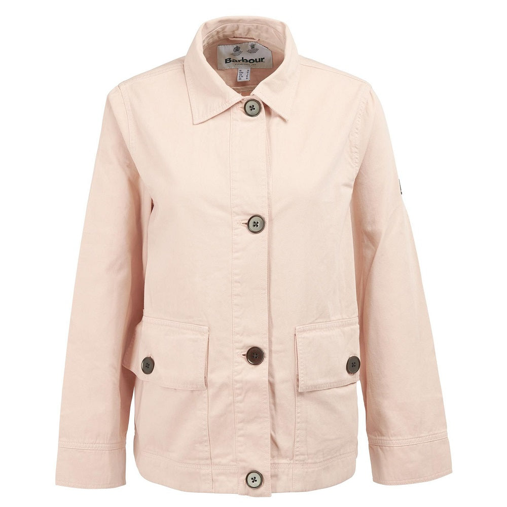 Barbour Zale Casual Jacket In Light Peach Size US10