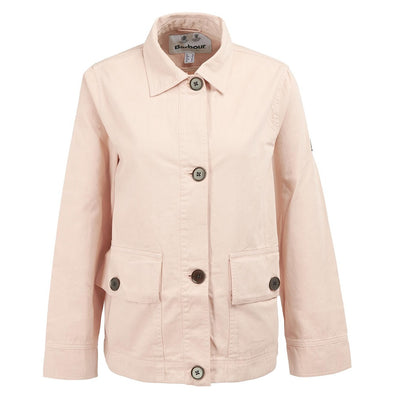 Barbour Zale Casual Jacket In Light Peach Size US10