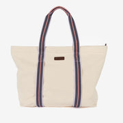 Barbour Madison Beach Tote Bag In Ecru Bag product image with Barbour