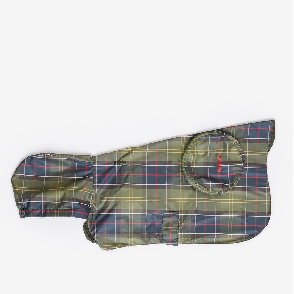 Barbour Packable Tartan Classic Dog Coat product image with Barbour, Tartan, Classic