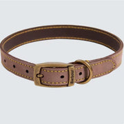 Barbour Leather Dog Collar Brown product image with Barbour, Dog
