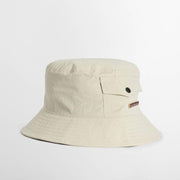 Barbour Tracker Showerproof Bucket Hat in Mist Bucket Hat product image with Barbour