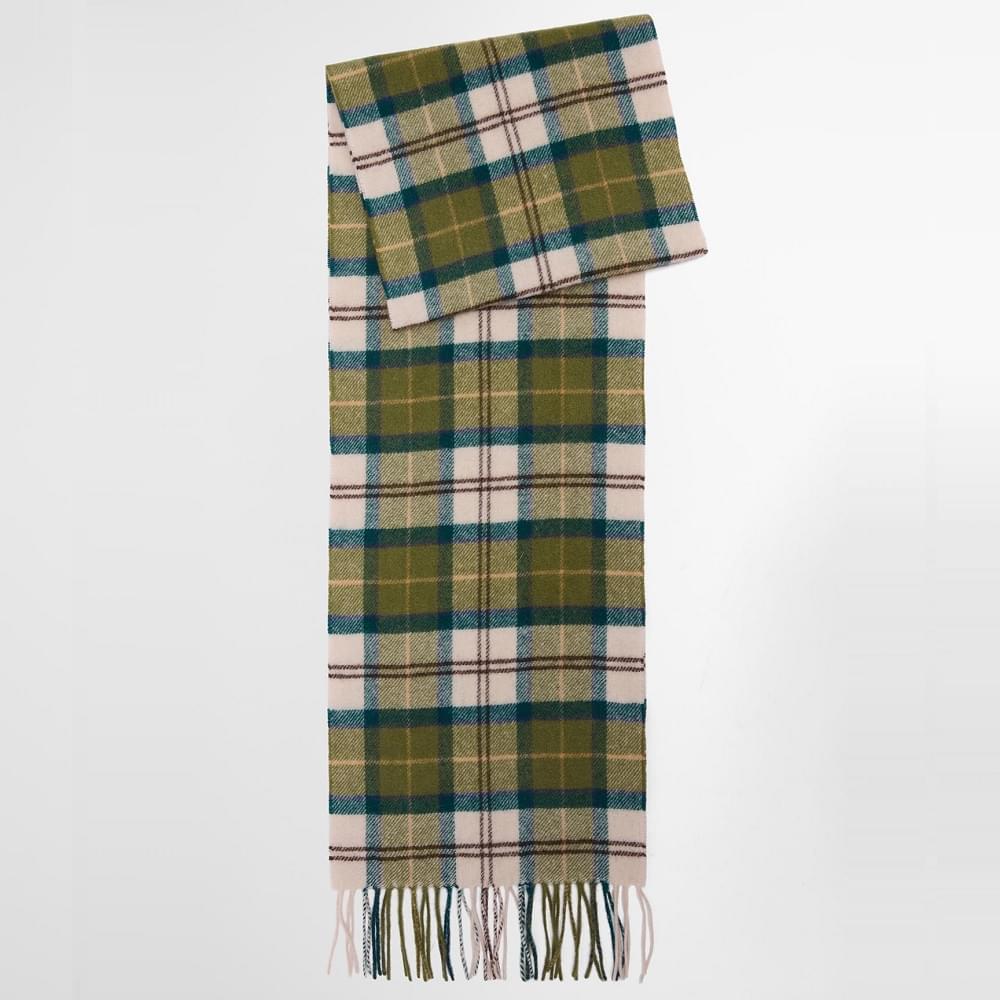 Barbour Tartan Lambswool Scarf Ancient One Size