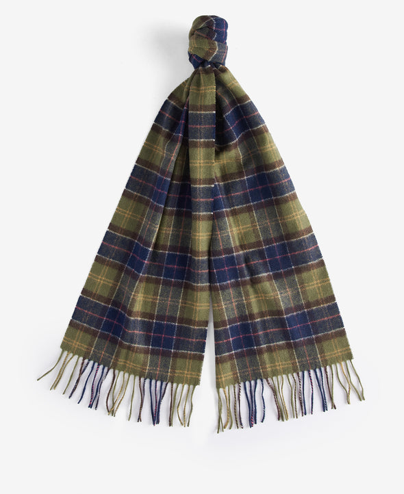 Barbour Tartan Lambswool Scarf Classic One Size