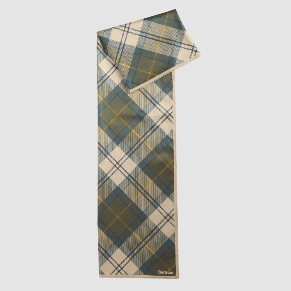 Barbour Kinsale Tartan Head Scarf In Ancient Tartan One Size