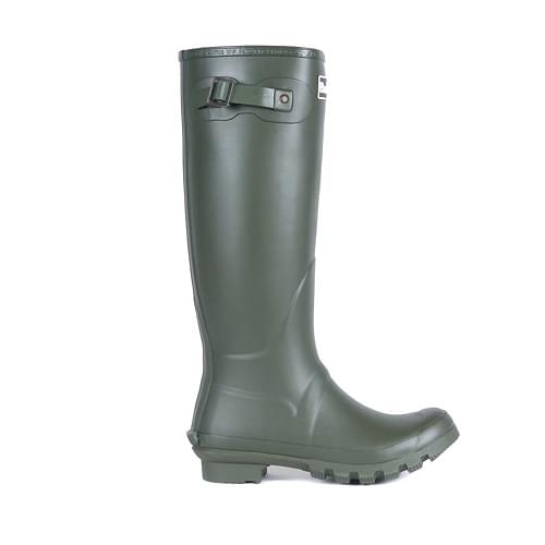 Barbour Wellington Bede Boot Olive Size US 9 Boot product image with Barbour