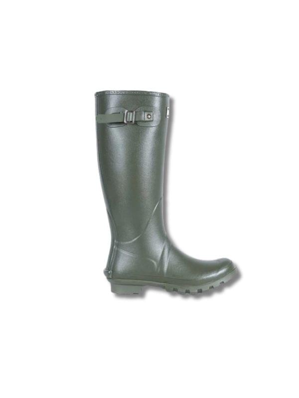 Barbour Wellington Bede Boot Olive Size US 10 Boot product image with Barbour