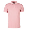 Barbour Men's Washed Sports Polo T-Shirt Pink Size M