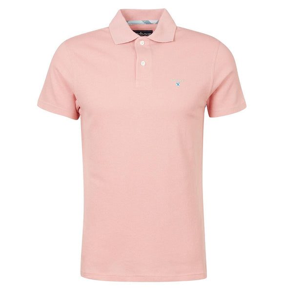 Barbour Men's Ryde Polo T-Shirt Pink Size M