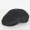 Barbour Cairn Cap Charcoal/Red/Blue Size 6 7/8
