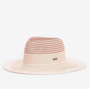 Barbour Adria Fedora Hat Primrose Pink Hat product image with Barbour