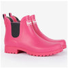 Barbour Wilton Wellingtons Boot Pink Dahlia Size 7