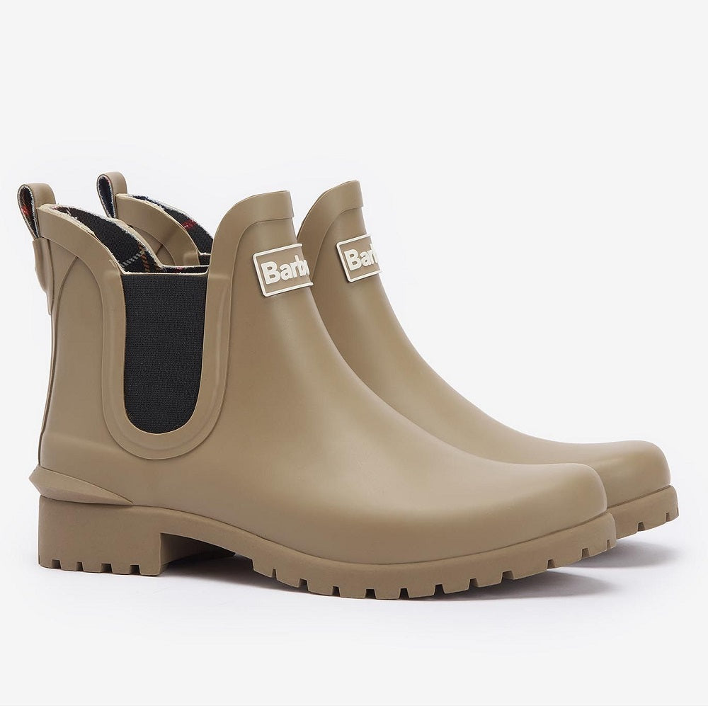 Barbour Wilton Chelsea Welly Sandstone Boot product image with Barbour