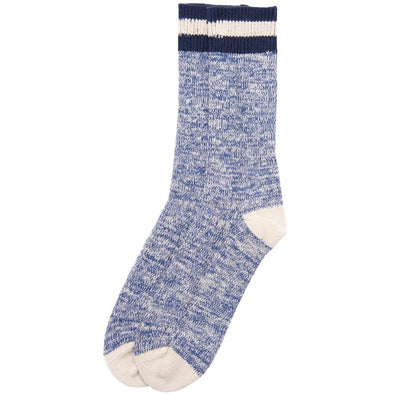 Barbour Shandwick Socks Blue Mix Size M