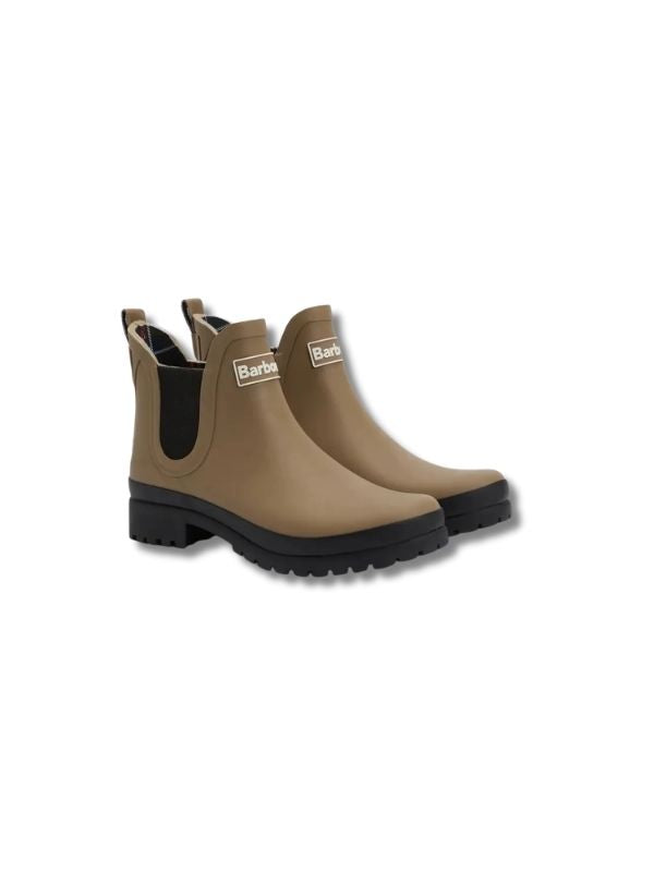 Barbour Mallow Wellingtons Military Brown/Black Boot