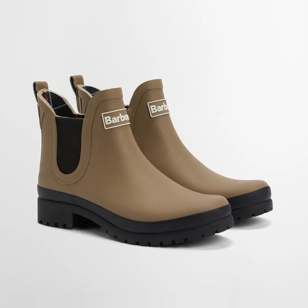 Barbour Mallow Wellingtons Military Brown/Black Boot product image with Barbour