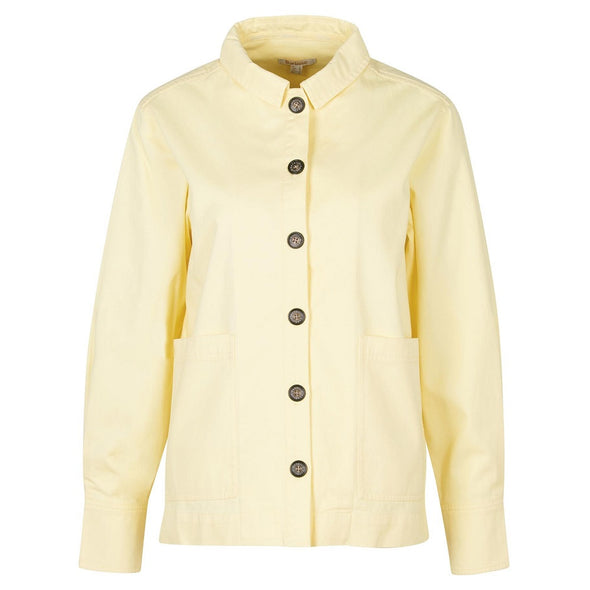 Barbour Leilani Overshirt In Buttermilk Size-US8