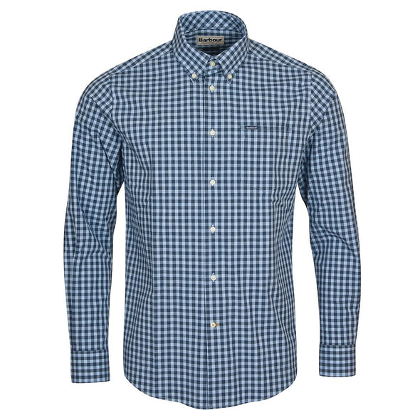 Barbour Merryton Tailored Shirt In Blue Size L