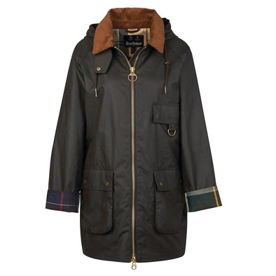 Barbour Highclere Wax Jacket Olive