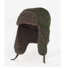 Barbour Sandbay Quilted Trapper Hat Olive Size L