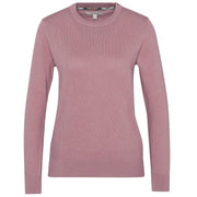 Barbour Lavender Knitted Jumper In Tea Rose Jumper product image with Barbour