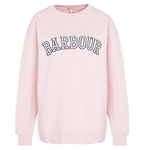 Barbour Northumberland Sweatshirt Shell Pink Size US 10