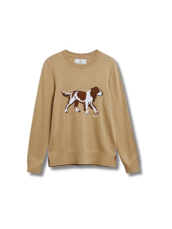  Barbour Knit Fareham Crew Neck Jumper Warm Trench Best of British NBPT  Sweaters Barbour.