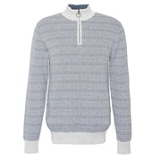 Barbour Mitford Half-Zip Jumper Whisper White Jumper product image with Barbour
