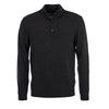 Barbour Essential Pullover Patch Half Zip Sweater Charcoal Size M