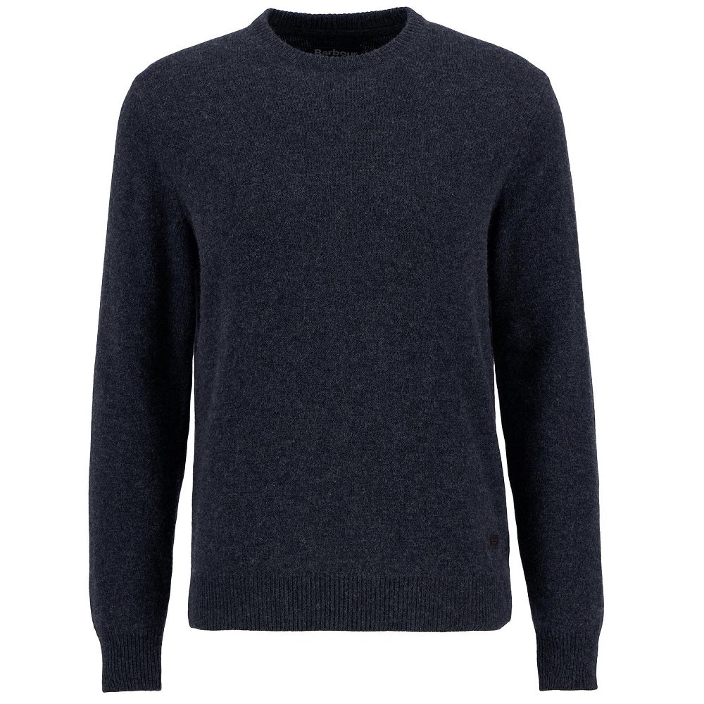 Barbour Essential Pullover Patch Crew Sweater Charcoal Size M Sweater product image with Barbour