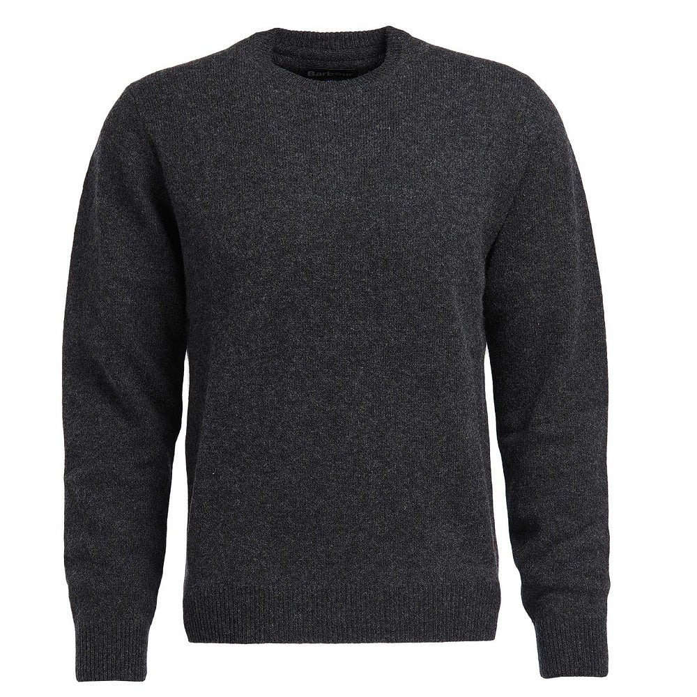 Barbour Essential Pullover Patch Crew Sweater Charcoal Size XXL Sweater product image with Barbour