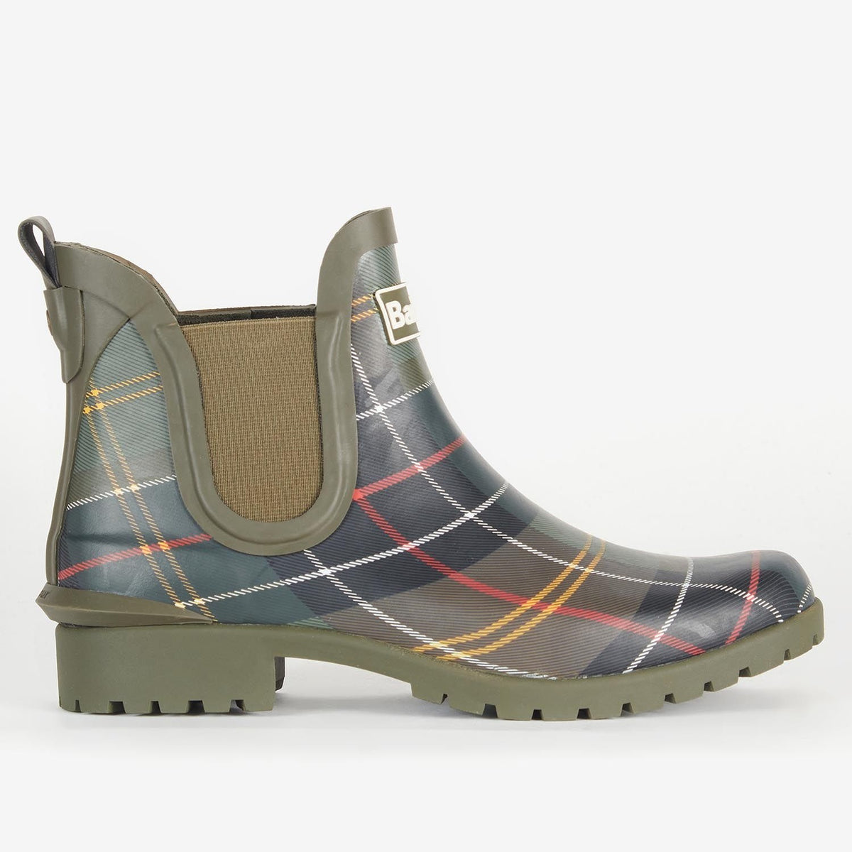 Barbour Wilton Wellington in Classic Tartan US Size 8 product image with Barbour, Tartan, Classic