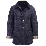 Barbour Women Beadnell Polarquilt Jacket Navy Jacket product image with Barbour