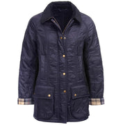 Barbour Women Beadnell Polarquilt Jacket Navy Jacket product image with Barbour