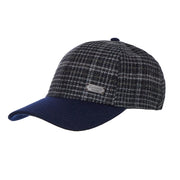 Barbour Clyde Navy/Grey Plaid Cap One Size Cap product image with Barbour
