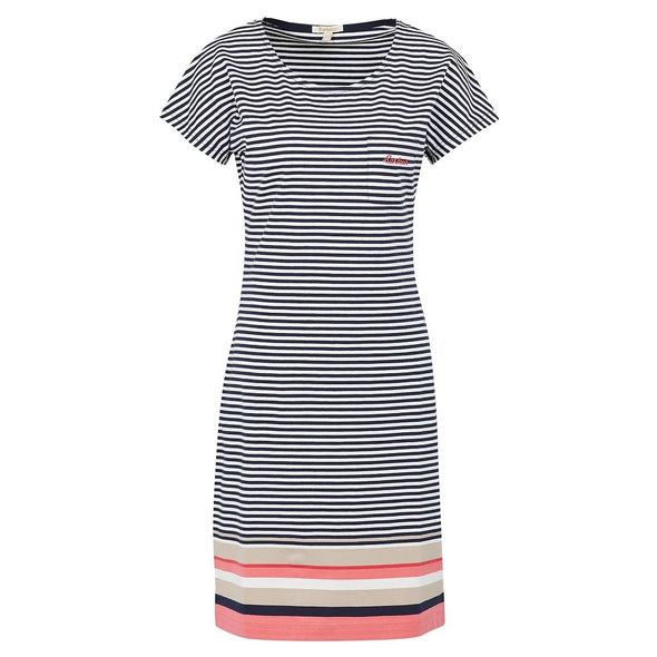 Barbour Harewood Stripe Dress Size US12
