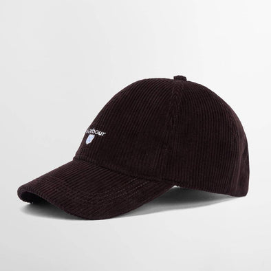 Barbour Preston Cord Cap - Brown One Size