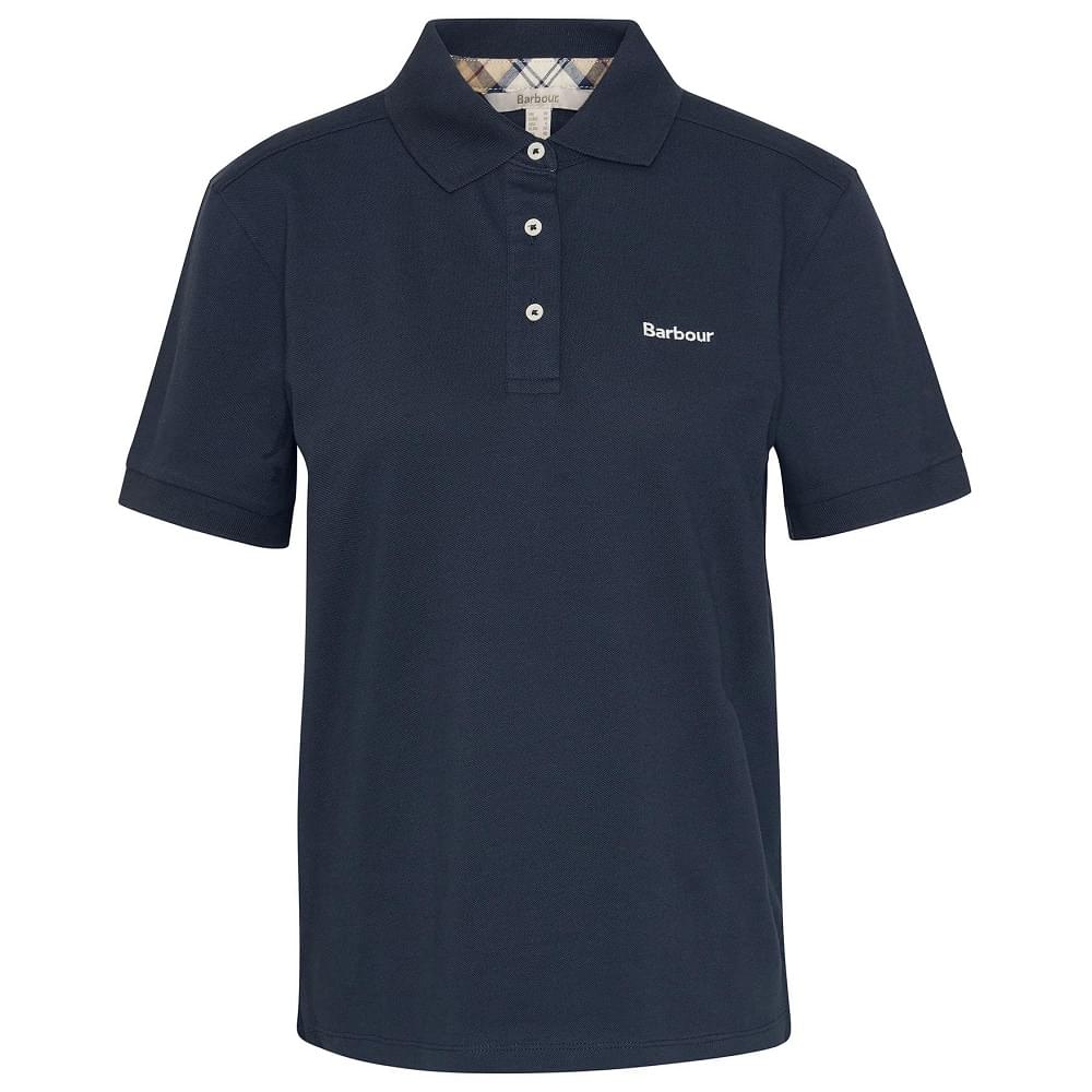 Barbour Bowford Polo T-Shirt Classic Navy Size 6 T-Shirt product image with Barbour, Classic