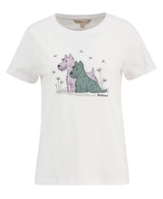 Barbour Clover T-Shirt White T-Shirt product image with Barbour