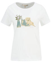 Barbour Brambles T-Shirt White T-Shirt product image with Barbour